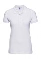 Dames Polo Russell Stretch R-566F-0 Wit